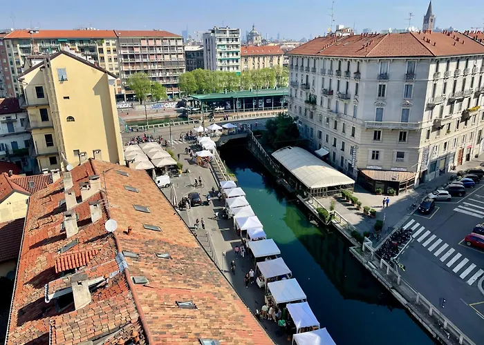 Apartmán Navigli-darsena Terrazza Esclusiva Sulla Citta *