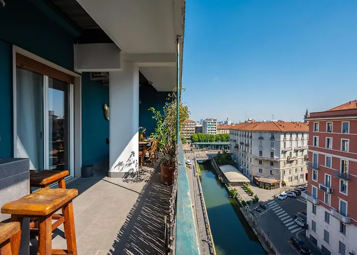 Navigli-darsena Terrazza Esclusiva Sulla Citta * Milán